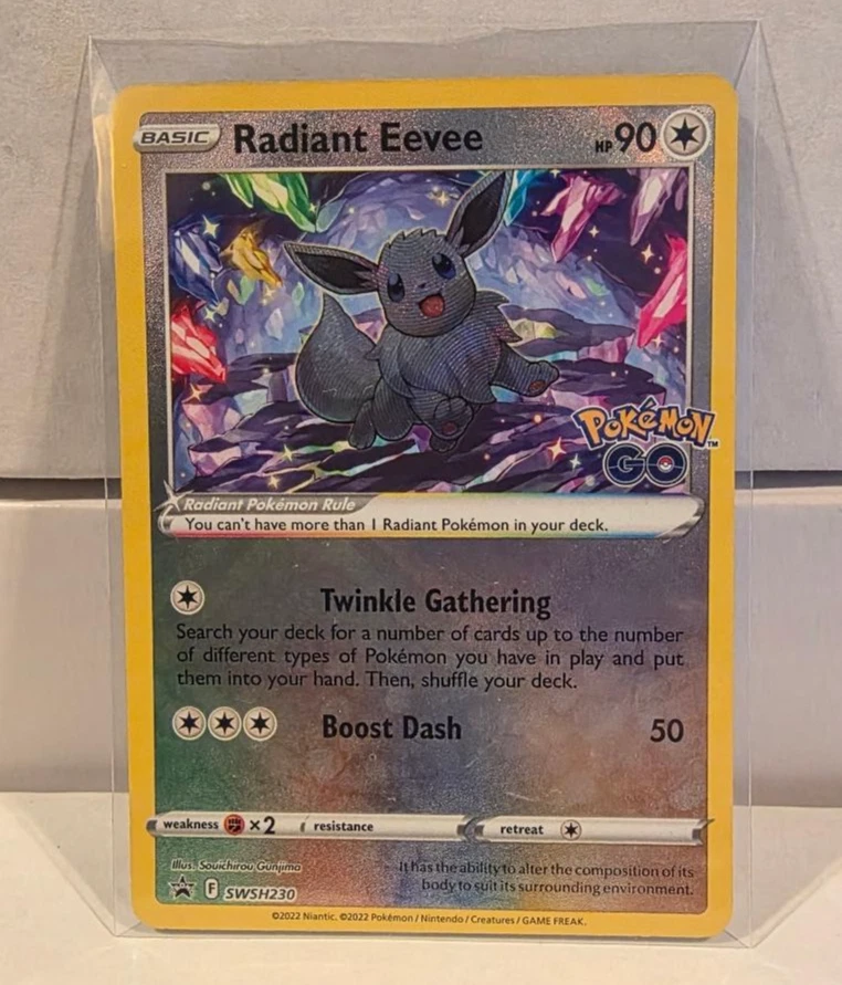 Radiant Eevee Pokémon TCG Cards for sale | eBay