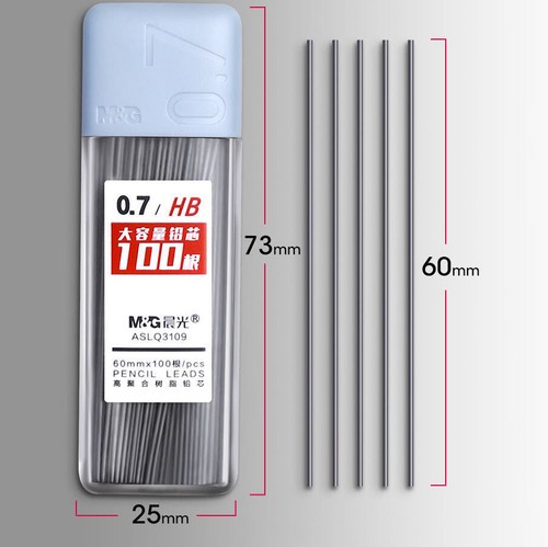 2 Boxes 2B/HB Mechanical Pencil Leads Refills 0.5/0.7mm Automatic Pencils Core - Picture 5 of 15