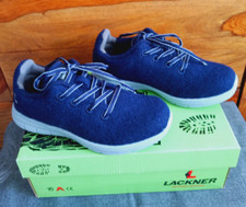 Lackner Wonder Schuhe Bio Schafswolle mit Memory Foam navy blau Gr 36 OVP