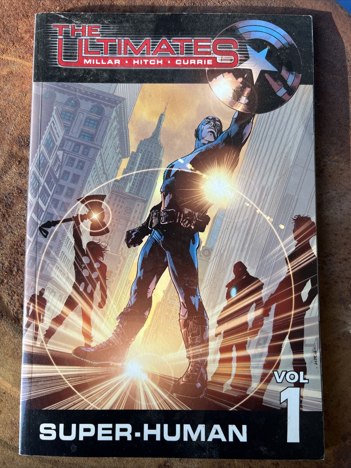 The Ultimates Vol 1 Superhuman TPB - Avengers - Millar Hitch New Unread Unopened