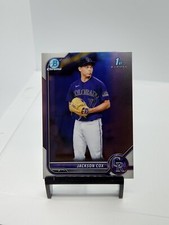 2022 Bowman Draft Chrome Jackson Cox 1st Bowman Colorado Rockies #BDC-174