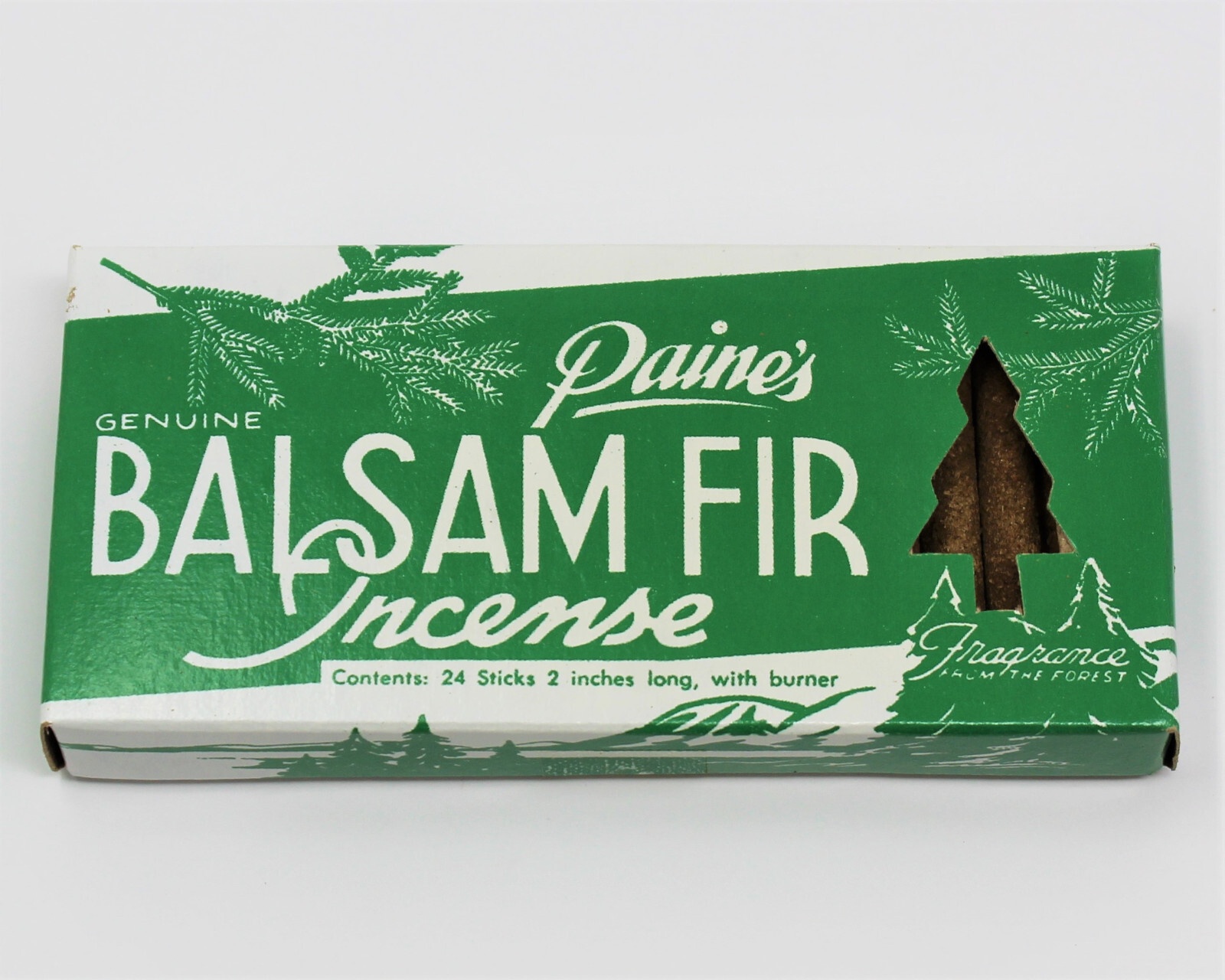 Paineu0026#039;s BALSAM FIR Incense Sticks: Pack of 24 u0026amp; Holder (Incense  Logs) | eBay