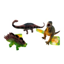 BOLEY Nature World Prehistoric Dinosaurus Lot Of 3 Figures Jurassic NEW WITH TAG