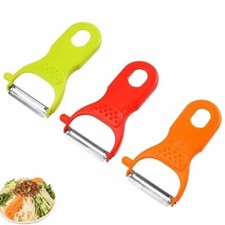 3pc Swivel Food Peeler Set Vegetables Fruit Potato Speed Peeling Kitchen Tool UK