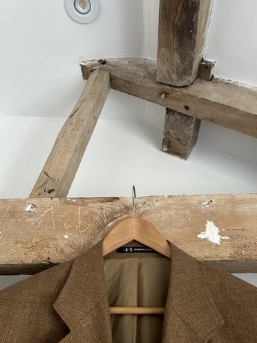 Blazer Chaqueta Deportiva Vintage DAKS Forrada 40T Lana Lino Seda DAKS Jermyn Street - Imagen 12 de 24