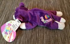 Vintage 1998 Lisa Frank 'Playtime Kitten' Beanie Plush Series One NWT RARE