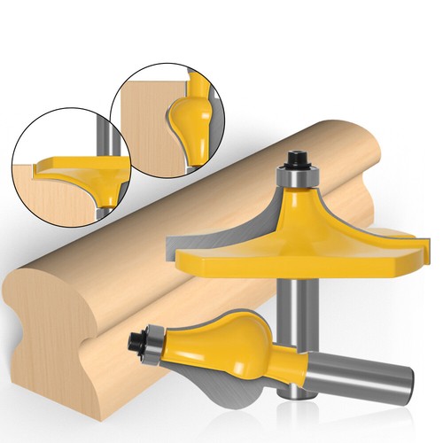 1/2 12mm Shank Handrail Router Bit Set Beautiful Molding Edge Wood ...