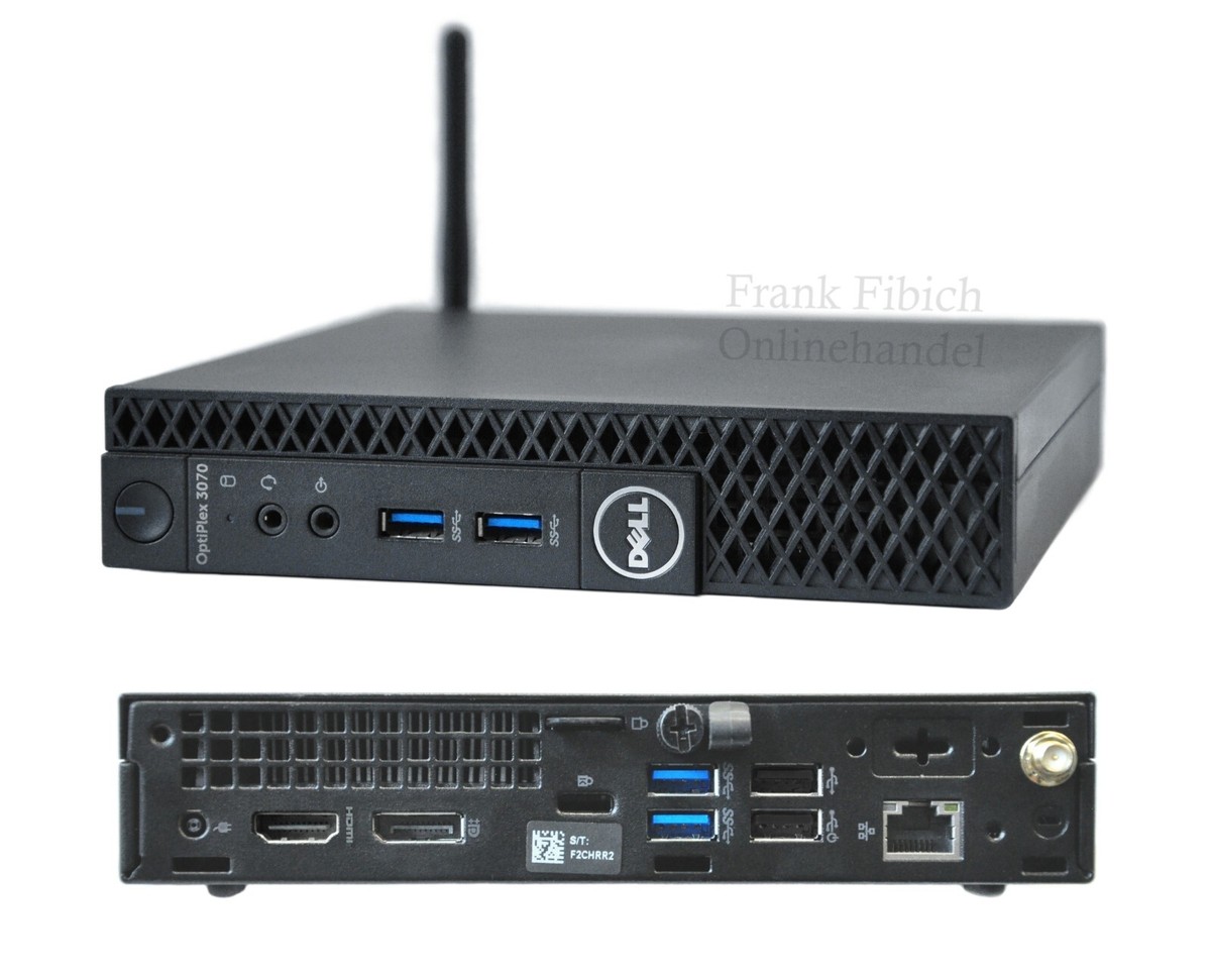 Mini PC Dell OptiPlex 3070 Micro NVMe SSD i3 i5 i7 8/16/32GB RAM WLAN Win Pro Mini PC Dell OptiPlex 3070 Micro NVMe SSD i3 i5 i7 8/16/32GB RAM WLAN Win Pro