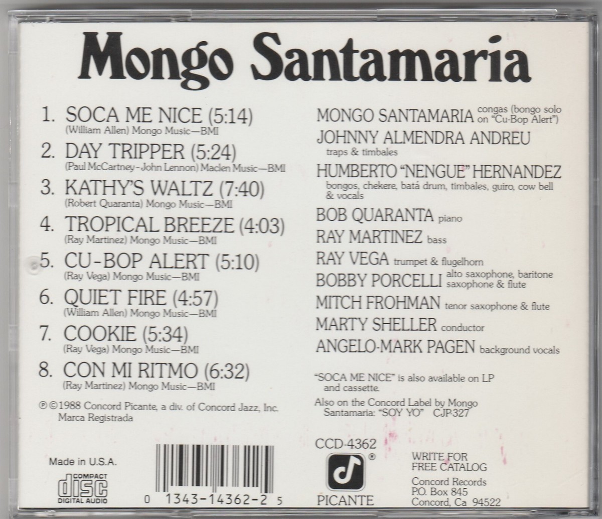 未使用 Mongo Santamaria - Mongo '70 Mongo Santamaria – Mongo '70 – Vinyl (LP, Album, Reissue
