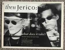 THEN JERICO - WHAT DOES IT TAKE? 1989 Full page UK magazine ad