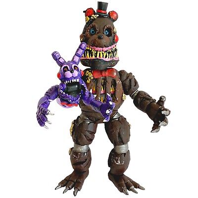 TWISTED FREDDY FAZBEAR Figure Animatronic Five Nights At Freddy MEXICAN FNAF  10”