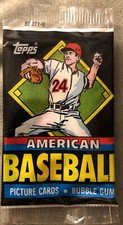 1988 Topps UK Minis American Baseball Pack Gary Carter Mets Dave Stewart Athleti