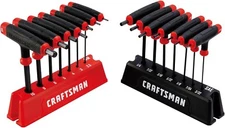 CRAFTSMAN T-Handle Allen Wrench Set, Hex Keys, SAE & MM, 14 Piece (CMHT26001-2)