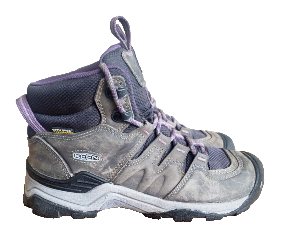 KEEN Scarpone da trekking donna Gypsum II MID WP W Earl Grey Purple Plumeria taglia 6