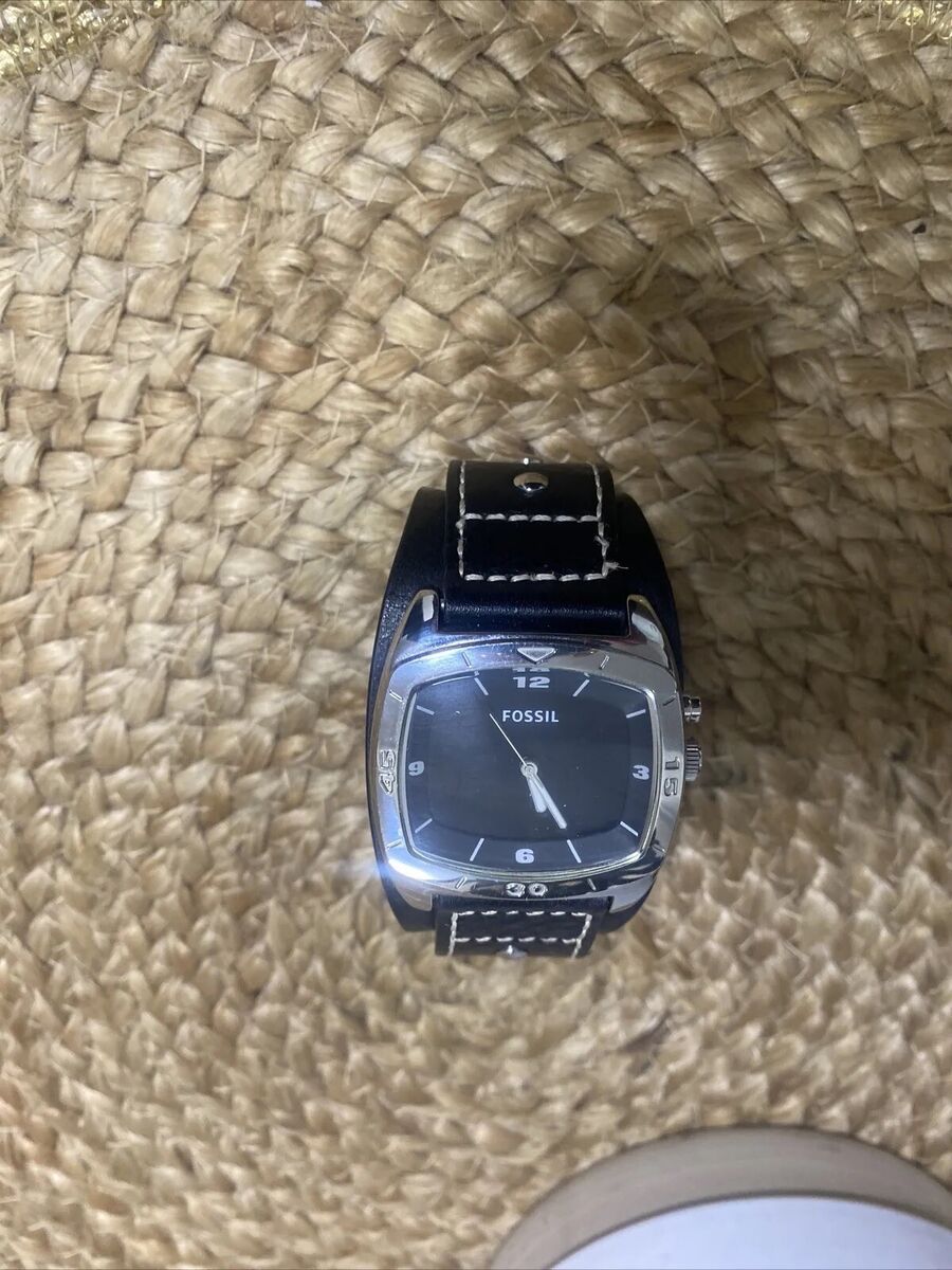 fossil men's watch watch big tic leather black am3696 | eBay fossil men's watch watch big tic leather black am3696 | eBay
