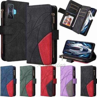 For Xiaomi Redmi Note 11 10 Poco M4 Pro X3 X4 Pro Wallet Flip Leather Case Cover
