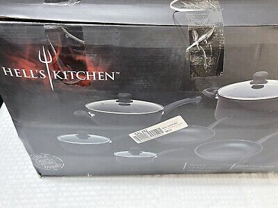 Hell's Kitchen Nonstick 10-pc. Cookware Set