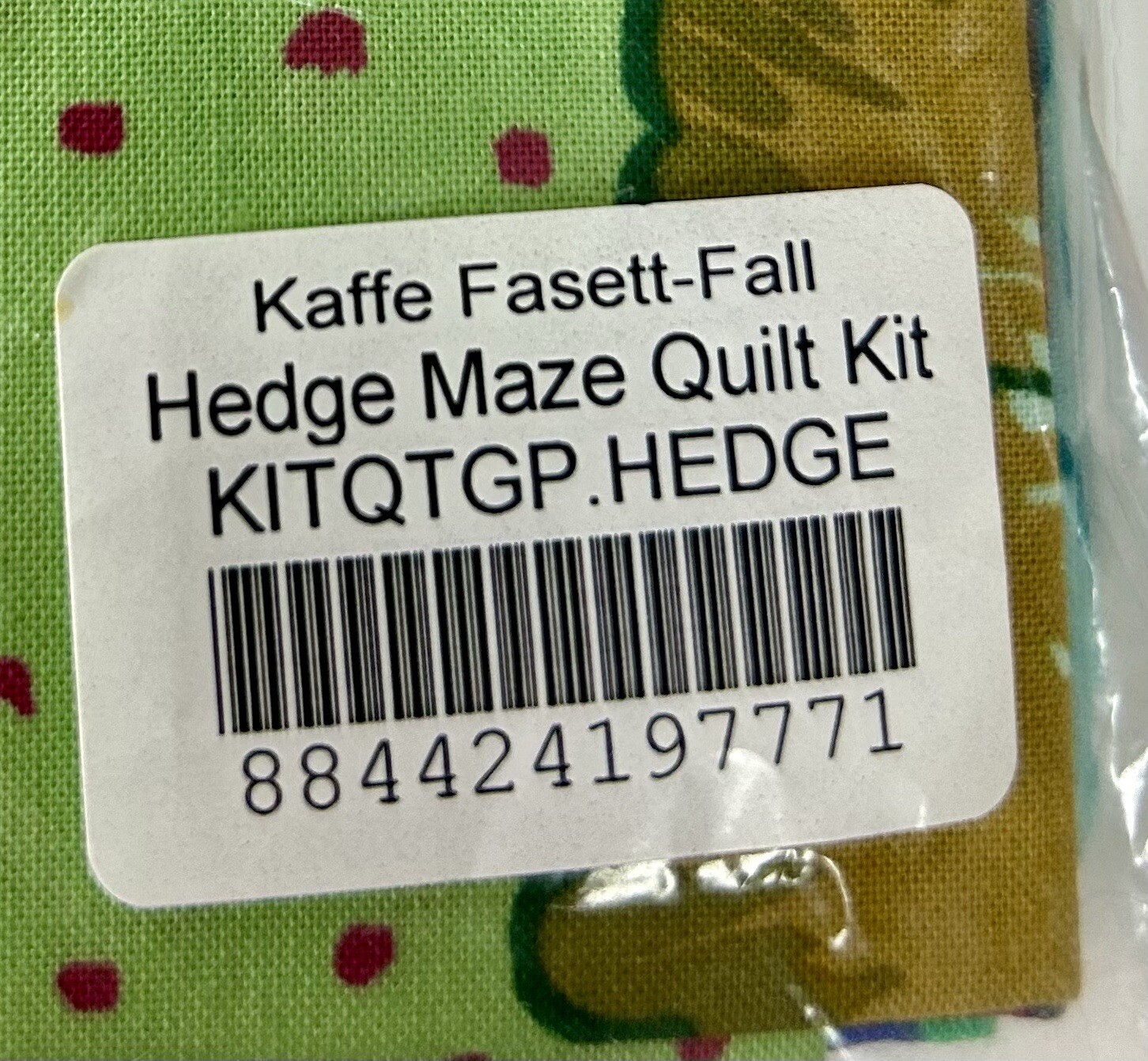 Kaffe Fassett Fall Hedge Maze Quilt Kit Fabric eBay