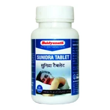 Baidyanath Sunidra Tablet Ayurvedic Non Habit Sleeping Pills