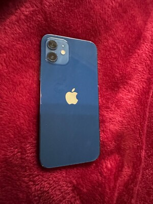 Apple iPhone 12 - 64 GB - Blue (Unlocked) with tik tok installed