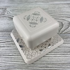 Martha Stewart - Paper Punch - Magnetic - DIAMOND RINGS - All Over Page - 1.5"