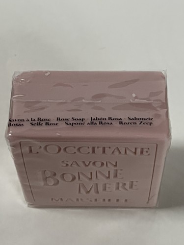 L’Occitane Rose Soap Savon Bonne Mere Triple Milled Highly Perfumed 100g Bar BN - Picture 4 of 4