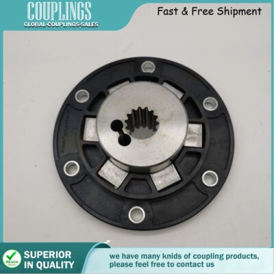 Coupling Assy Flange Spline Fit for CENTAFLEX K-125-195 XE150D XE135C Excavator