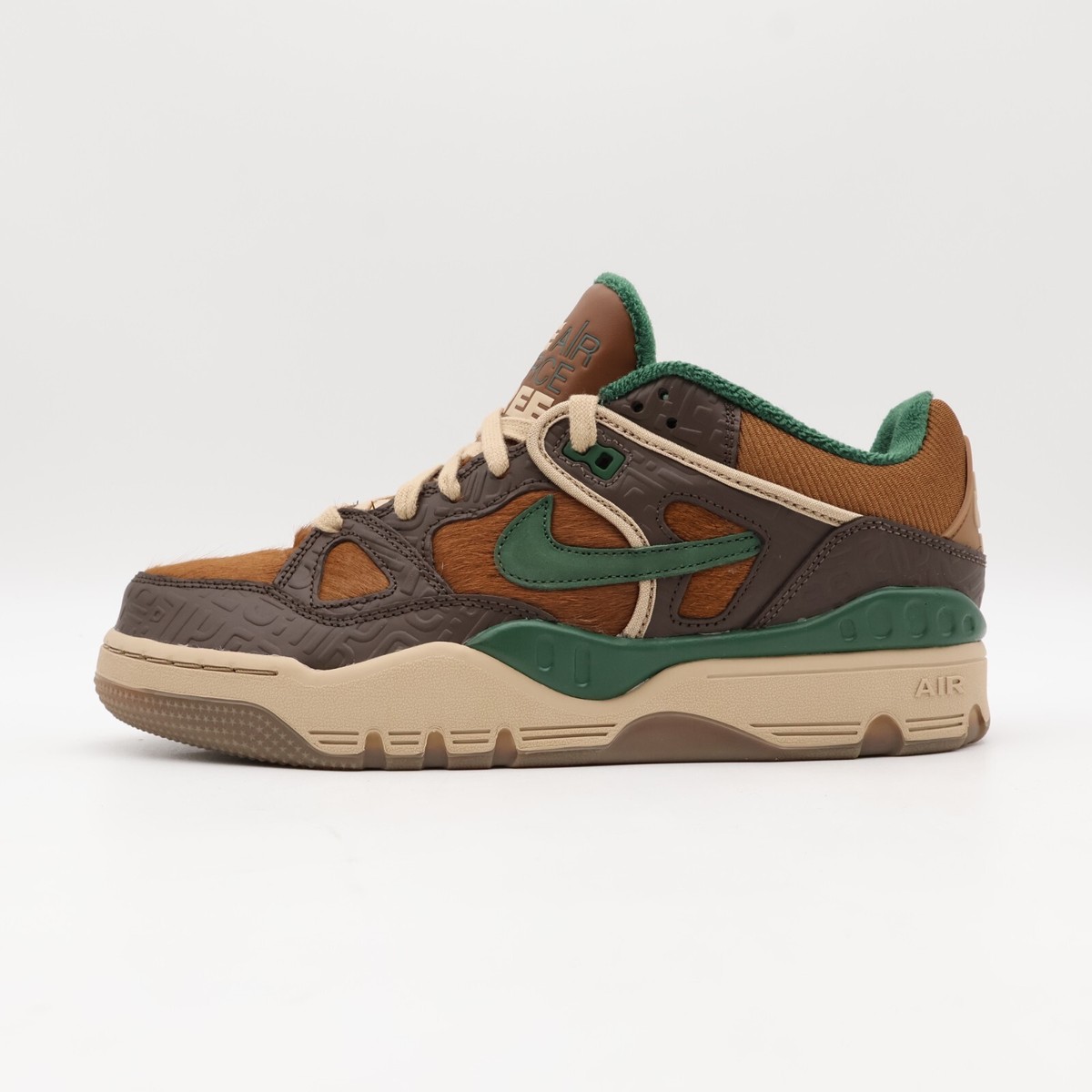 HQ0260-201 NIGO Nike Air Force 3 Low Baroque Brown Pecan