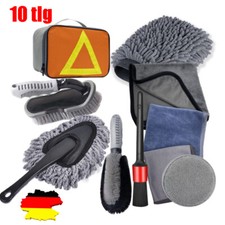 10x Auto Reinigung Pinsel Set KFZ Detail Reinigungsbürsten Detailing Satz DHL