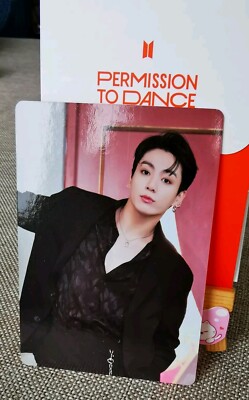BTS PTD Permission To Dance On Stage Mini Photo Card - Jungkook 4/8