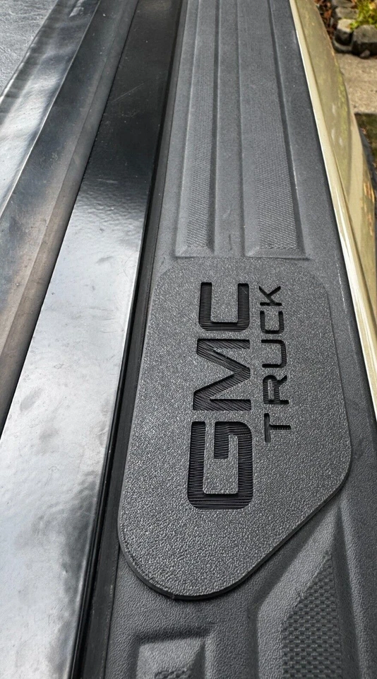 Bed Rail Stake Pocket Covers GMC Trucks, Canyon, Sierra, AT4, AT4X Two Peices - Image 4 of 4