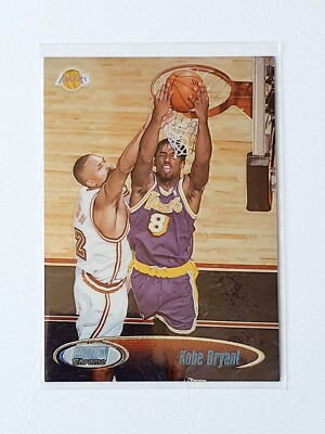 Kobe Bryant 1998-99 Topps Stadium Club Chrome #SCC6 Los Angeles Lakers NBA CARD