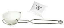 500g Ceramic Crucible, Anhydrous Casting Flux, Large Tongs Kit Set Jewelry