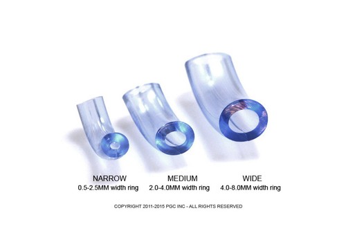 Ring Guard by EZsizer- 6 pack (NARROW) - Ring Adjuster, Ring Size Reducer - Picture 3 of 4