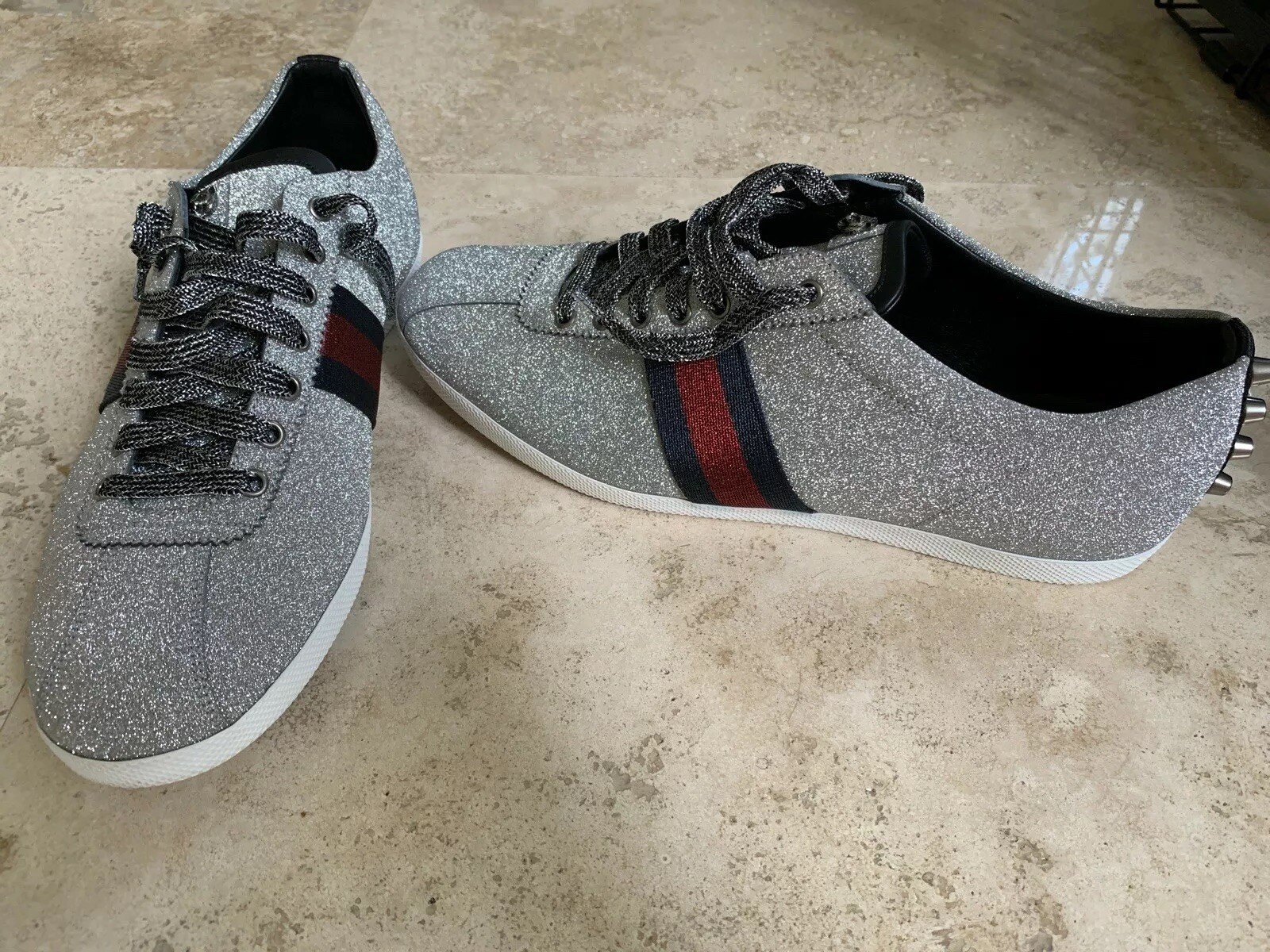 bambi silver sneaker