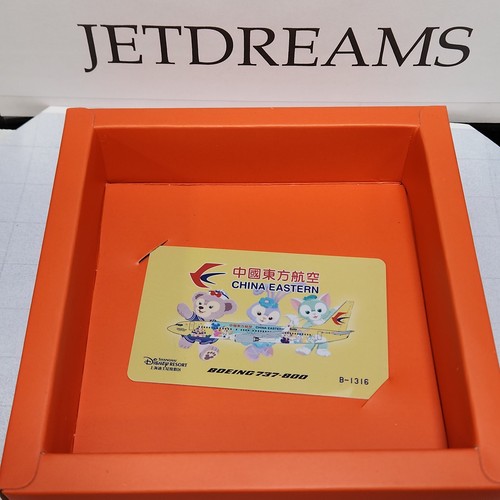 1/400 CHINA EASTERN AIRLINES BOEING 737-800 DUFFY / DISNEY COLOR B-1316 JC WINGS - Picture 9 of 10