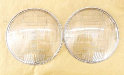 Coppia Scheinwerfergläser Fiat 600 Original CARELLO Frontscheinwerfer Neu - Bild 1 von 4