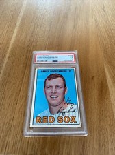 1967 Topps Baseball Card - #429 Garry Roggenburk, PSA 5