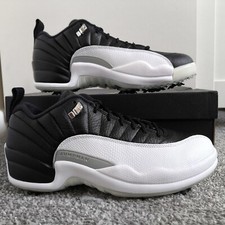 Nike Air Jordan XII 12 Low Mens Golf Shoes Size UK 7 - DH4120-010 Fully Boxed