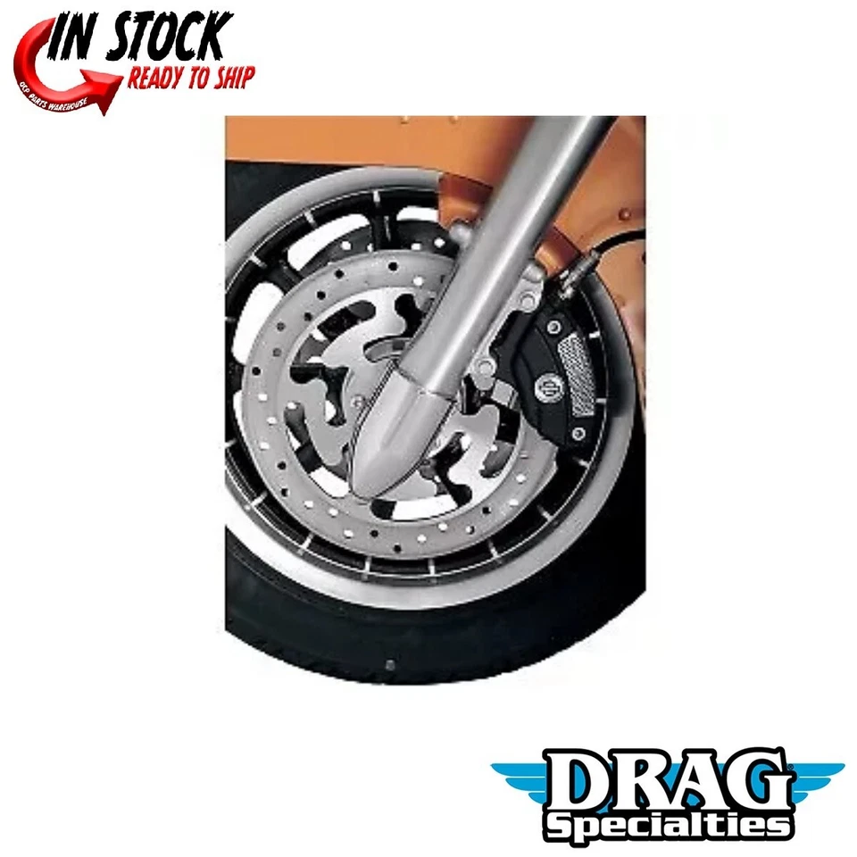 Tapa eje bala cromada Drag Specialties 0214-0335 - 08-13 Touring Foto 2 de 4