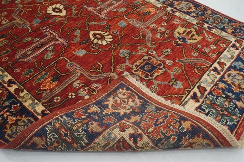 3 x 5 ft Red Bidjar Oriental Afghan Hand Knotted Traditional Area Rug - Picture 13 of 16