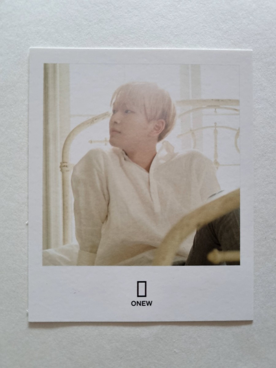 SHINee オニュ ポラロイド　ポラ　coex smt SHINEE COEX Artium Polaroid Card Official Photocard KPOP Onew Key