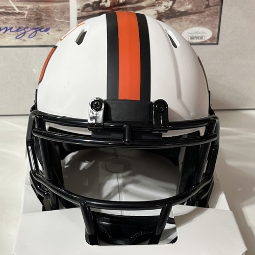 JIM KELLY SIGNED U of Miami - BILLS Lunar Eclipse MINI HELMET PSA /Dna - Picture 3 of 3
