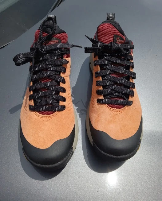 Danner Trail 2650 GTX Hiking Boot Women 9 Hotsauce Tangerine Suede Waterproof