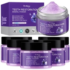 1-5Pack Dental restoration mineral powder, mineral tooth powder, teeth whitening