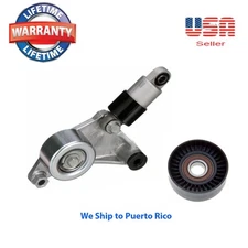Belt Tensioner + EXTRA PULLEY For Scion tC xB Camry Highlander Rav4 Solara 2.4L