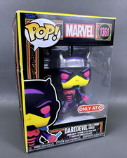 Funko POP! Figura Daredevil Fall From Grace # 1361 Blacklight caja dañada