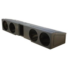 QPower QBOMB Chevy/GMC Crew Cab 2007-2024 Quad 8-Inch Ported Woofer Box