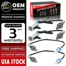 ✅ OEM Upstream + Downstream 4 Oxygen O2 Sensors For Chevy Tahoe GMC Sierra Yukon
