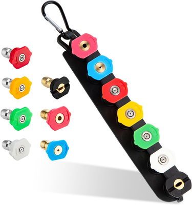 #ad #ad Professional Pressure Washer Nozzle Set 7 Tips with Holder 4000 PSI $16.99